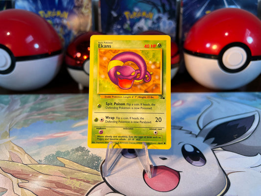 Pokemon Card Vintage Ekans (Listing #822)